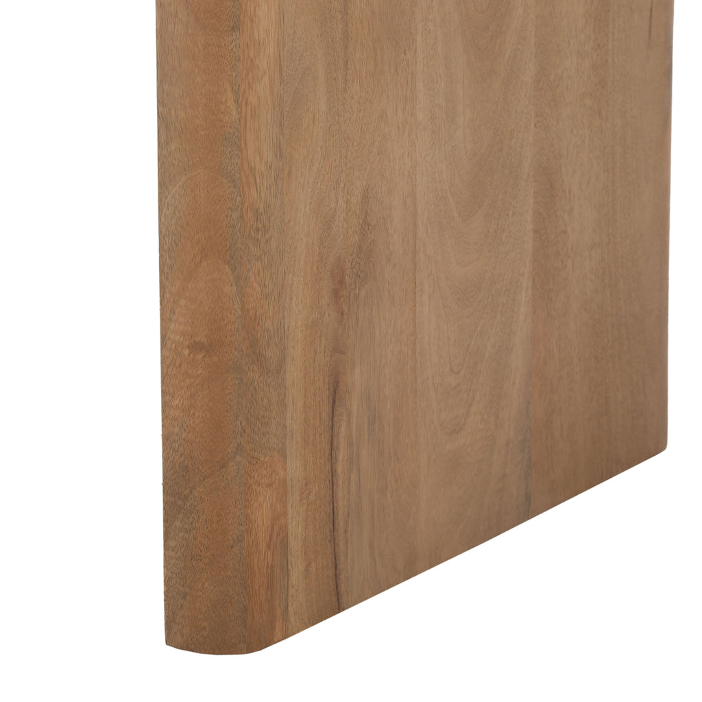 Bureau Dallas, 130 x 60 cm, naturel mangohout
