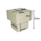 Salontafel Mabel | 90 cm
