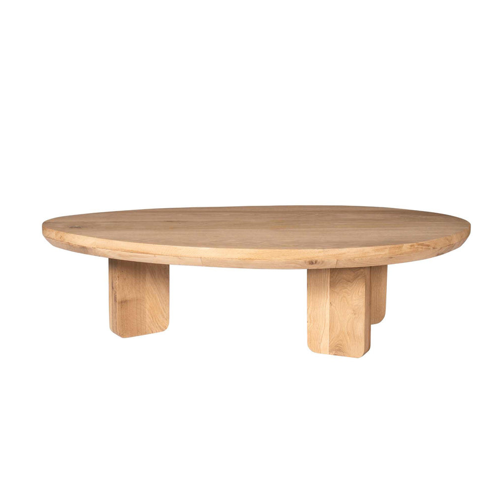 Salontafel Zillah | 130 cm | Naturel Eiken