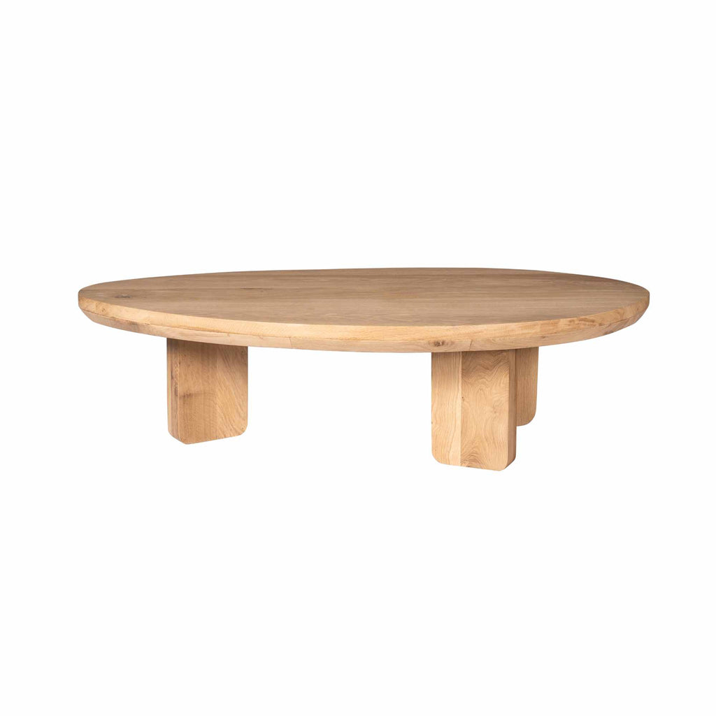 Salontafel Zillah | 130 cm | Naturel Eiken