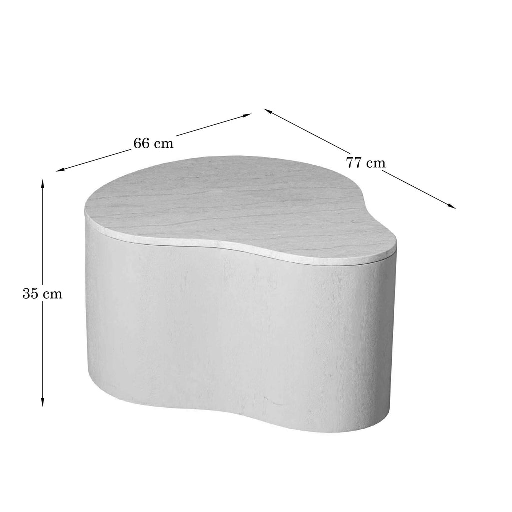 Salontafel Lovi | 77 cm | Sand