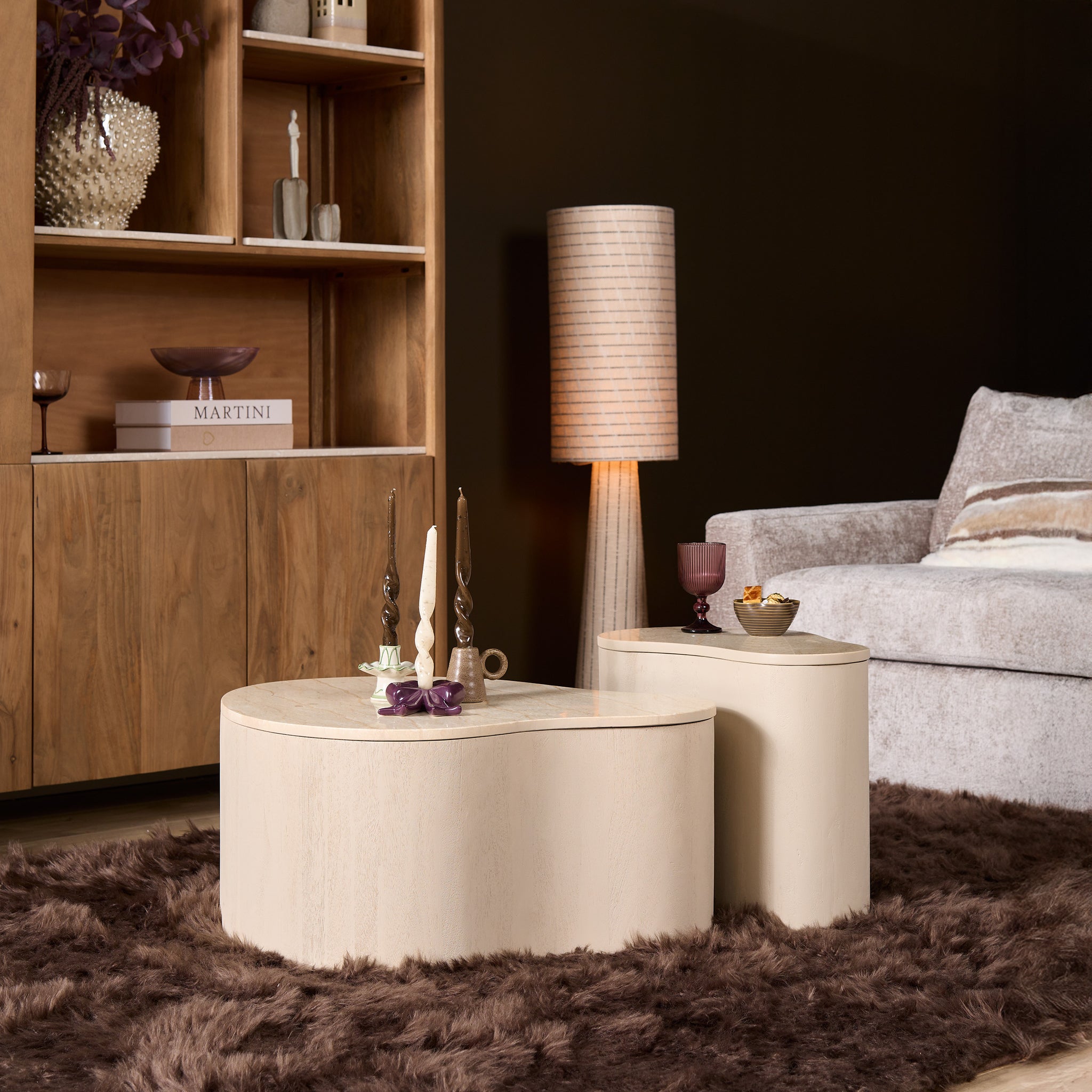 Salontafel Lovi | 77 cm | Sand