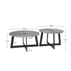 Salontafel Atlanta | 70 cm | Set van 2