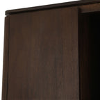 Vakkenkast Dallas Bruin Mangohout 90 cm