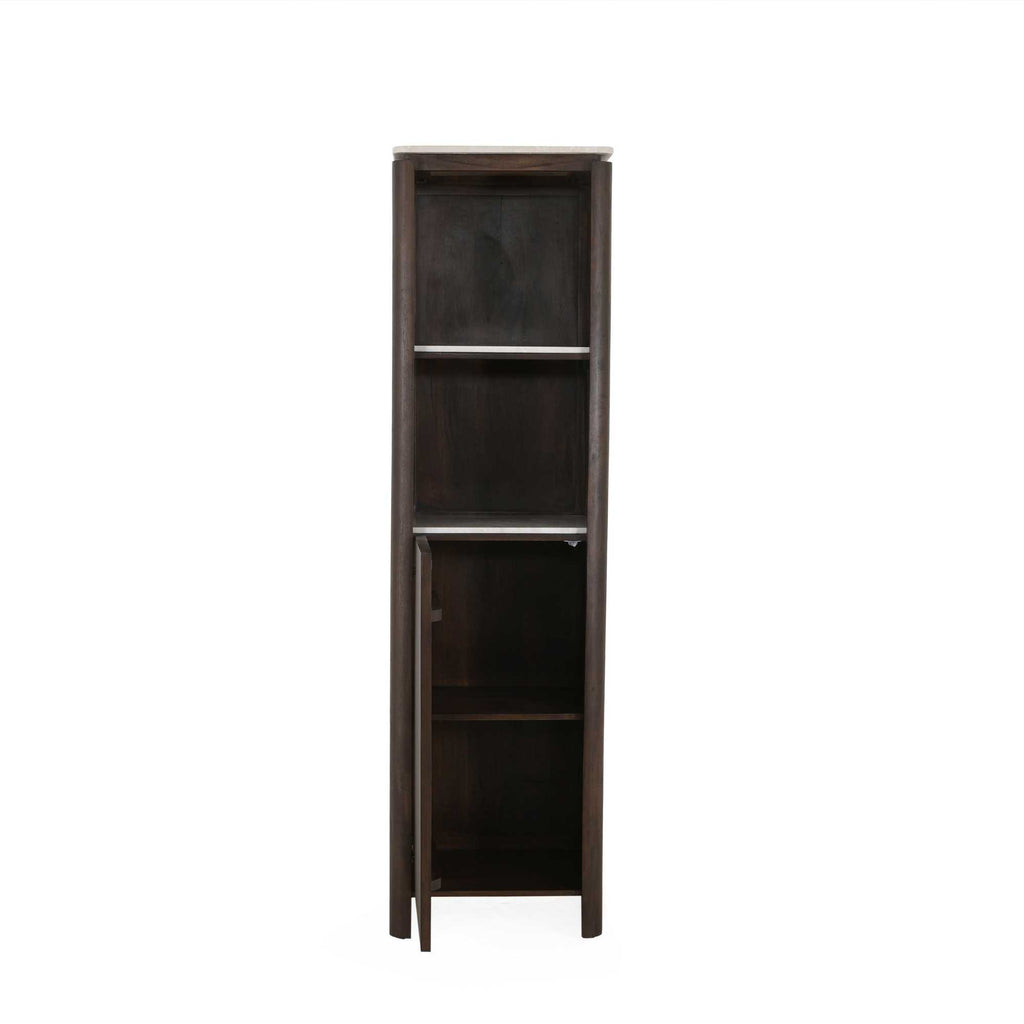 Boekenkast Dallas Bruin Mangohout 55 cm