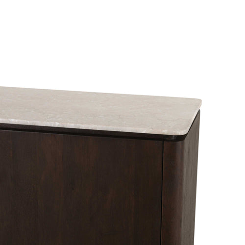 Dressoir Dallas, 165 cm, bruin mangohout