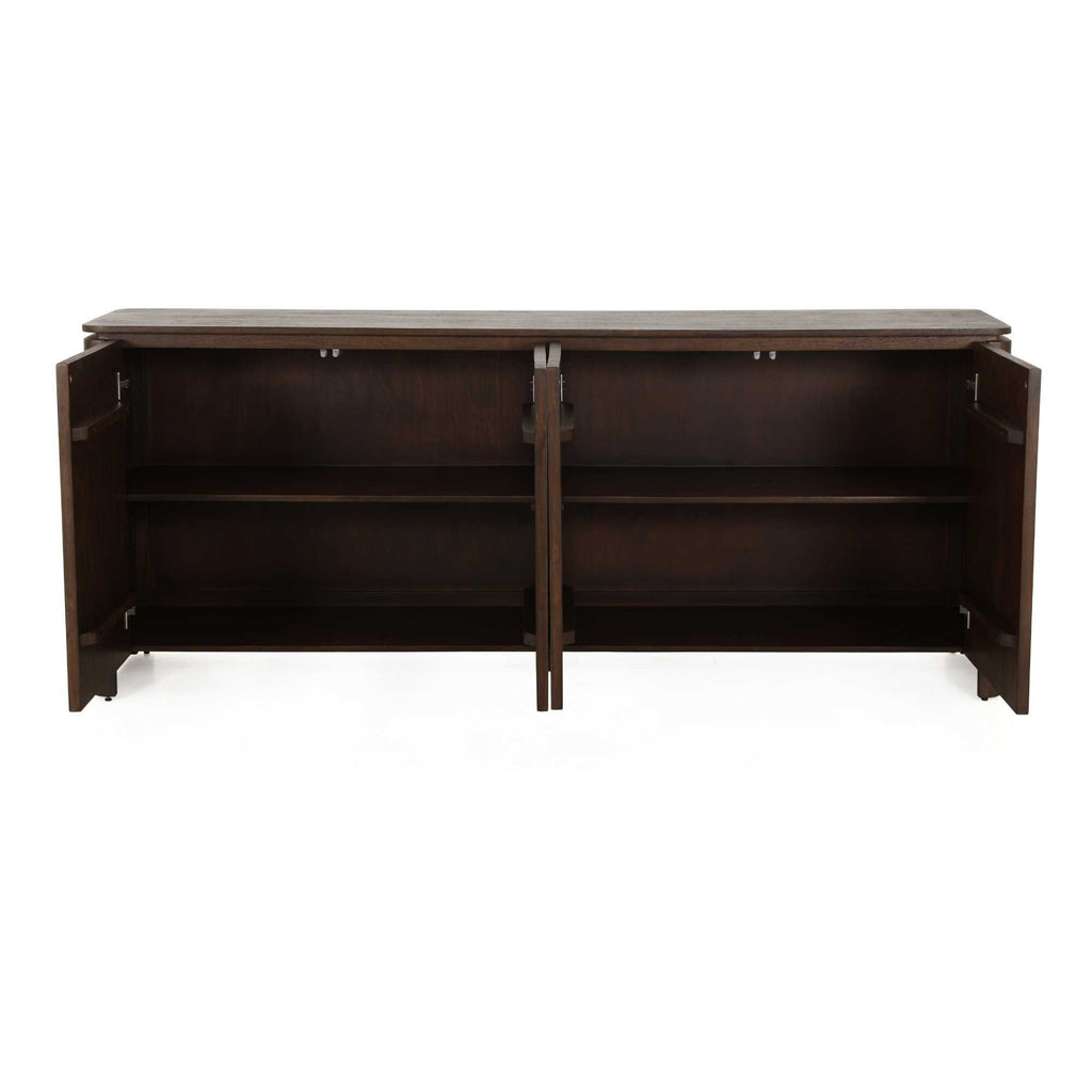 Dressoir Dallas Bruin Mangohout 210 cm