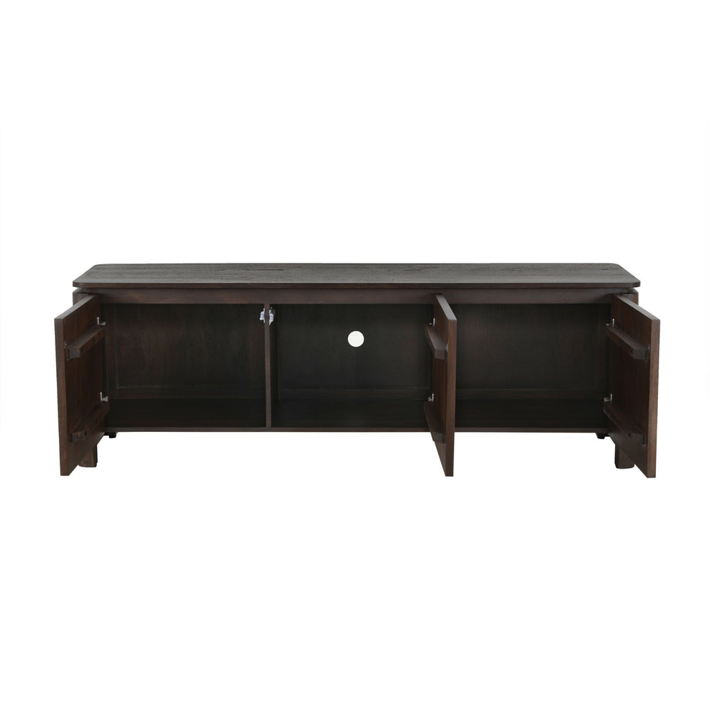 Tv-meubel Dallas, 165 cm, bruin mangohout