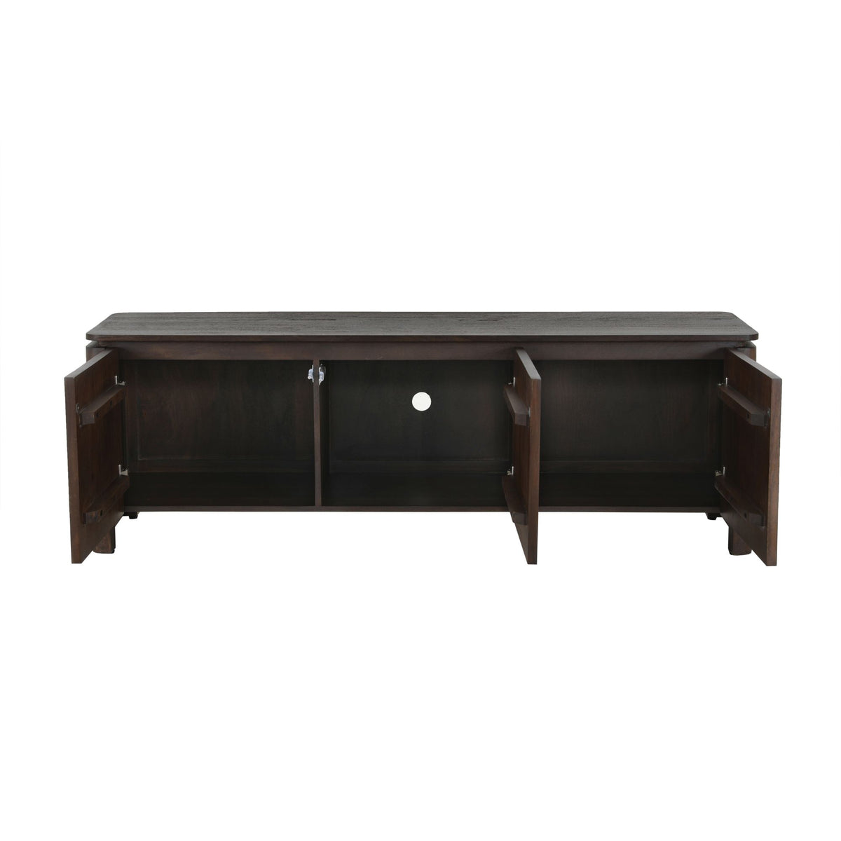 Tv-meubel Dallas, 165 cm, bruin mangohout