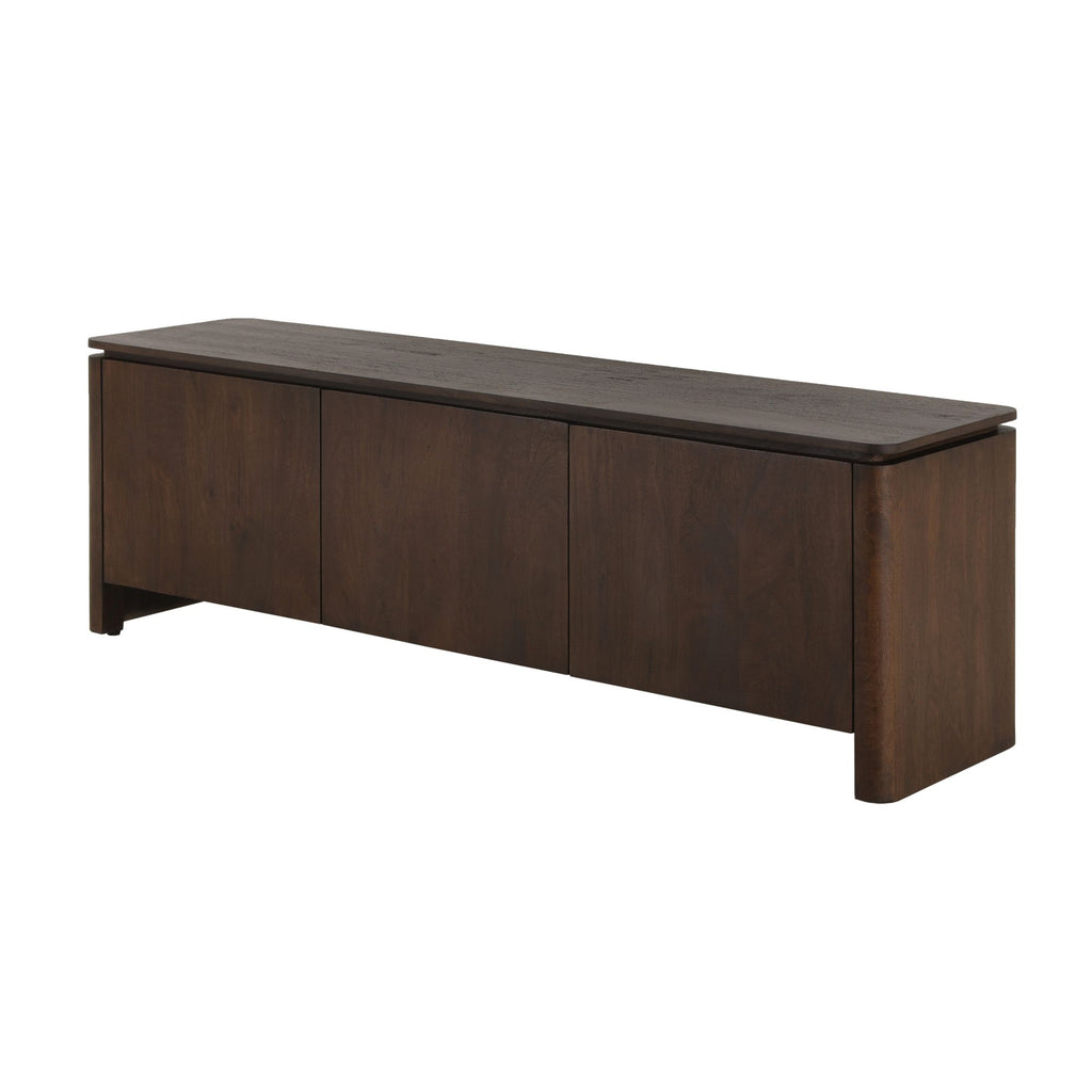 Tv-meubel Dallas, 165 cm, bruin mangohout