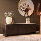 Tv-meubel Dallas, 165 cm, bruin mangohout