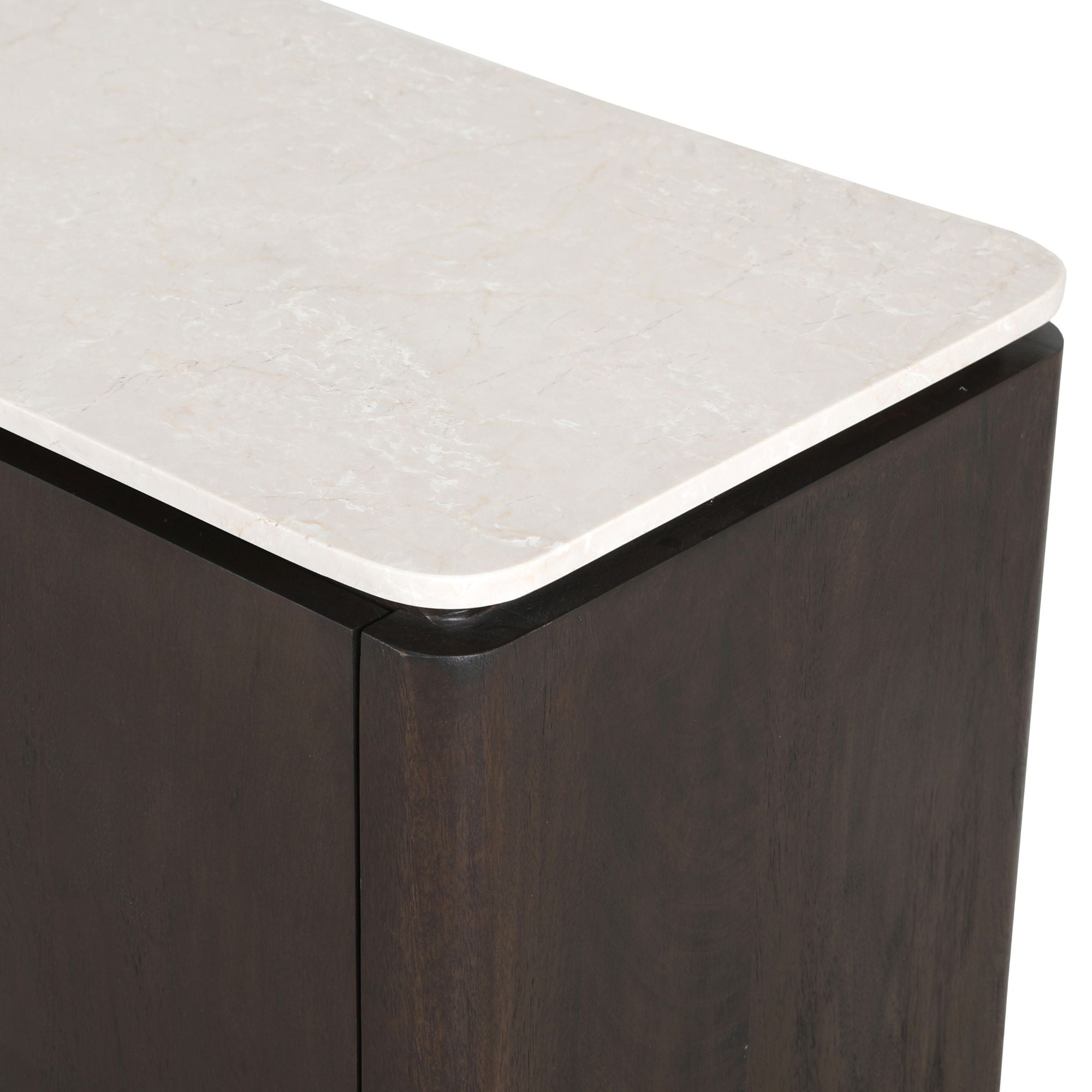 Tv meubel Dallas Bruin Mangohout 210 cm