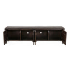 Tv meubel Dallas Bruin Mangohout 210 cm