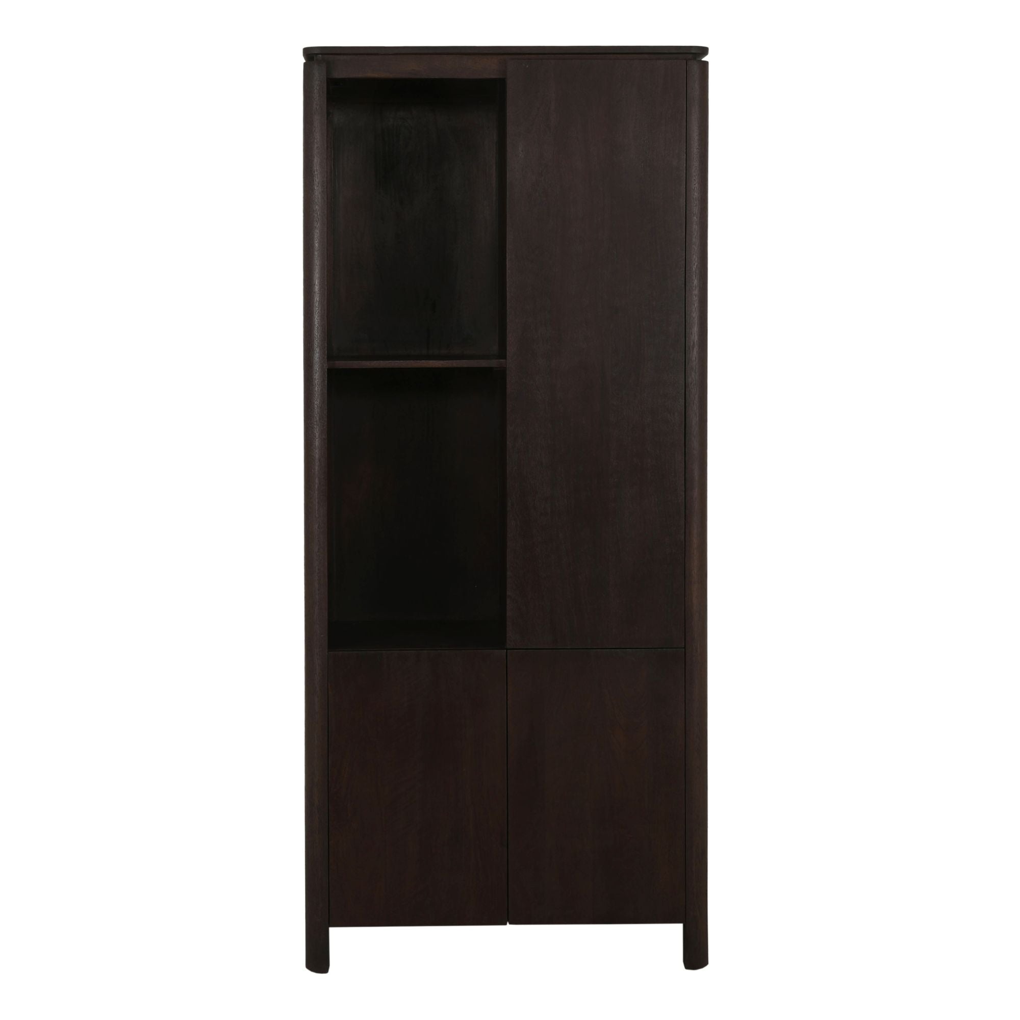 Vakkenkast Links Dallas Bruin Mangohout  90 cm
