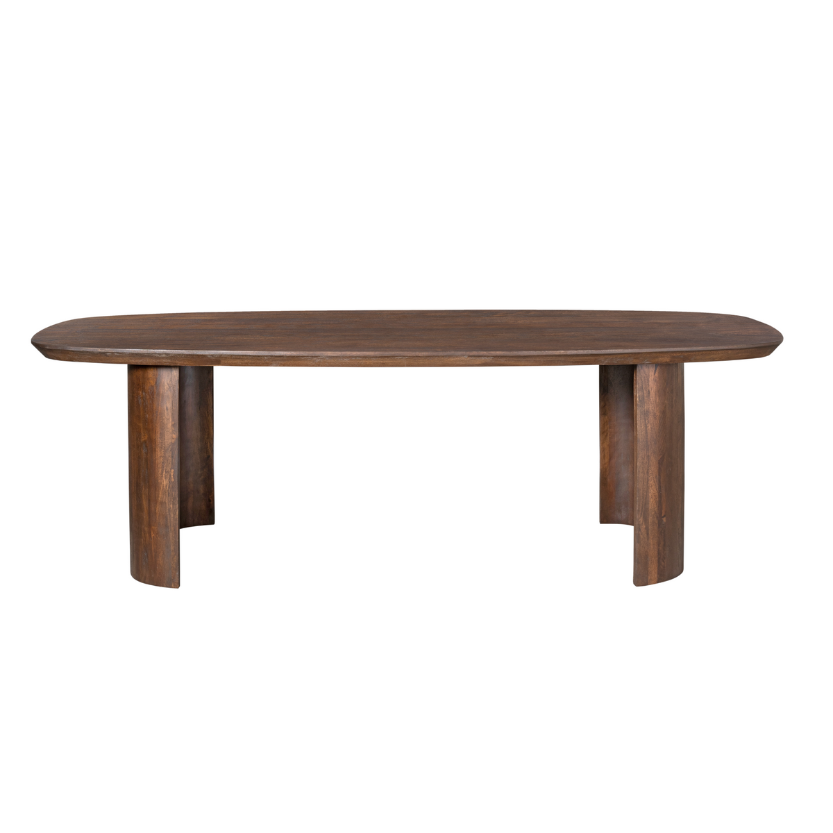Eettafel Maré, 200 x 100 cm, bruin massief mangohout