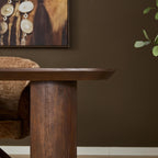 Eettafel Maré, 240 x 100 cm, bruin massief mangohout
