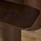 Eetkamerbank Maré, 220 cm, bruin massief mangohout