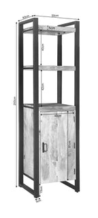 Boekenkast Britt | 55 cm | deur