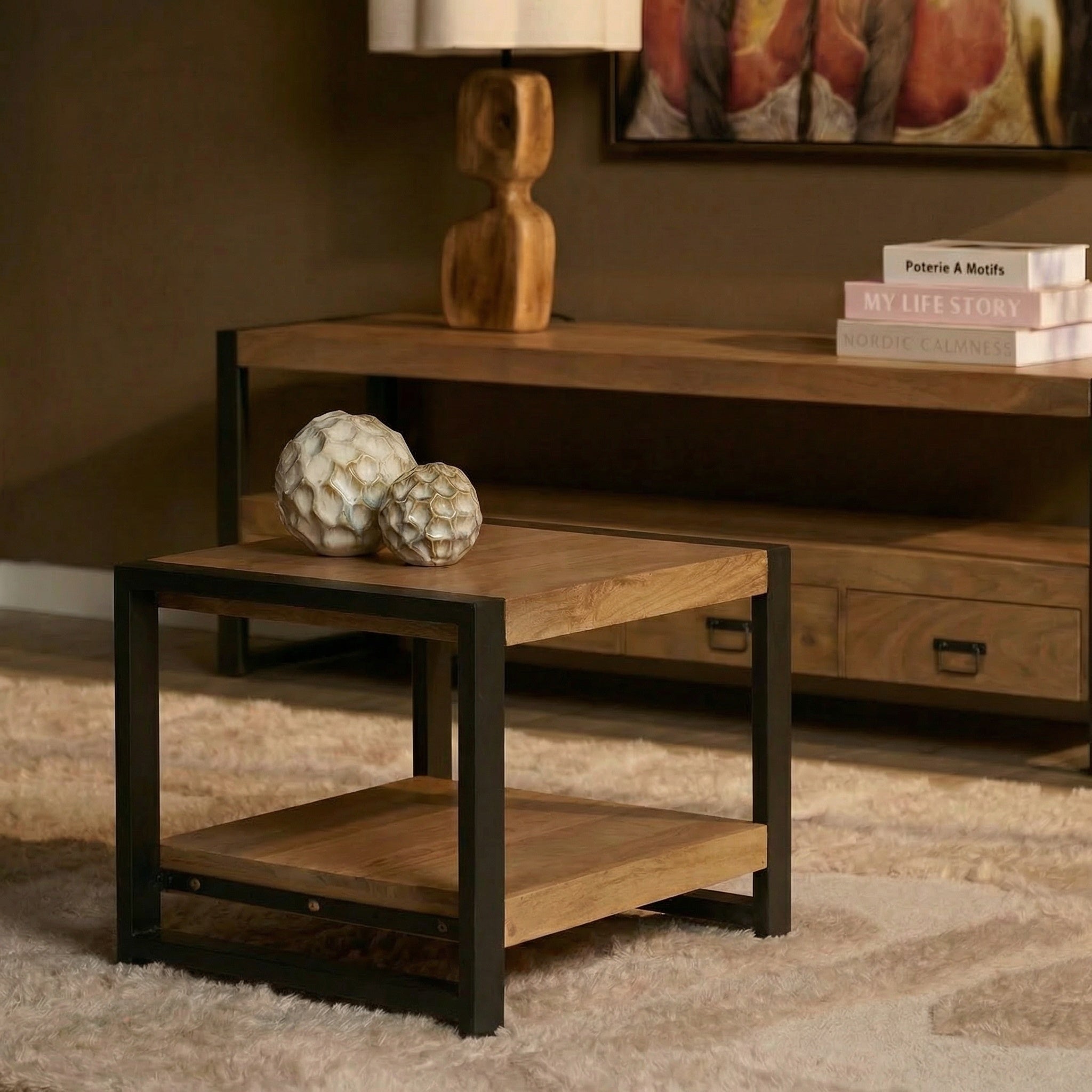 Bijzettafel Britt | 60 cm | onderblad