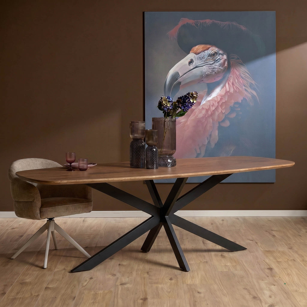 Eettafel Elegance | Deens ovaal | 200x100 cm