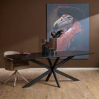 Eettafel Elegance Black | Deens ovaal | 200x100 cm