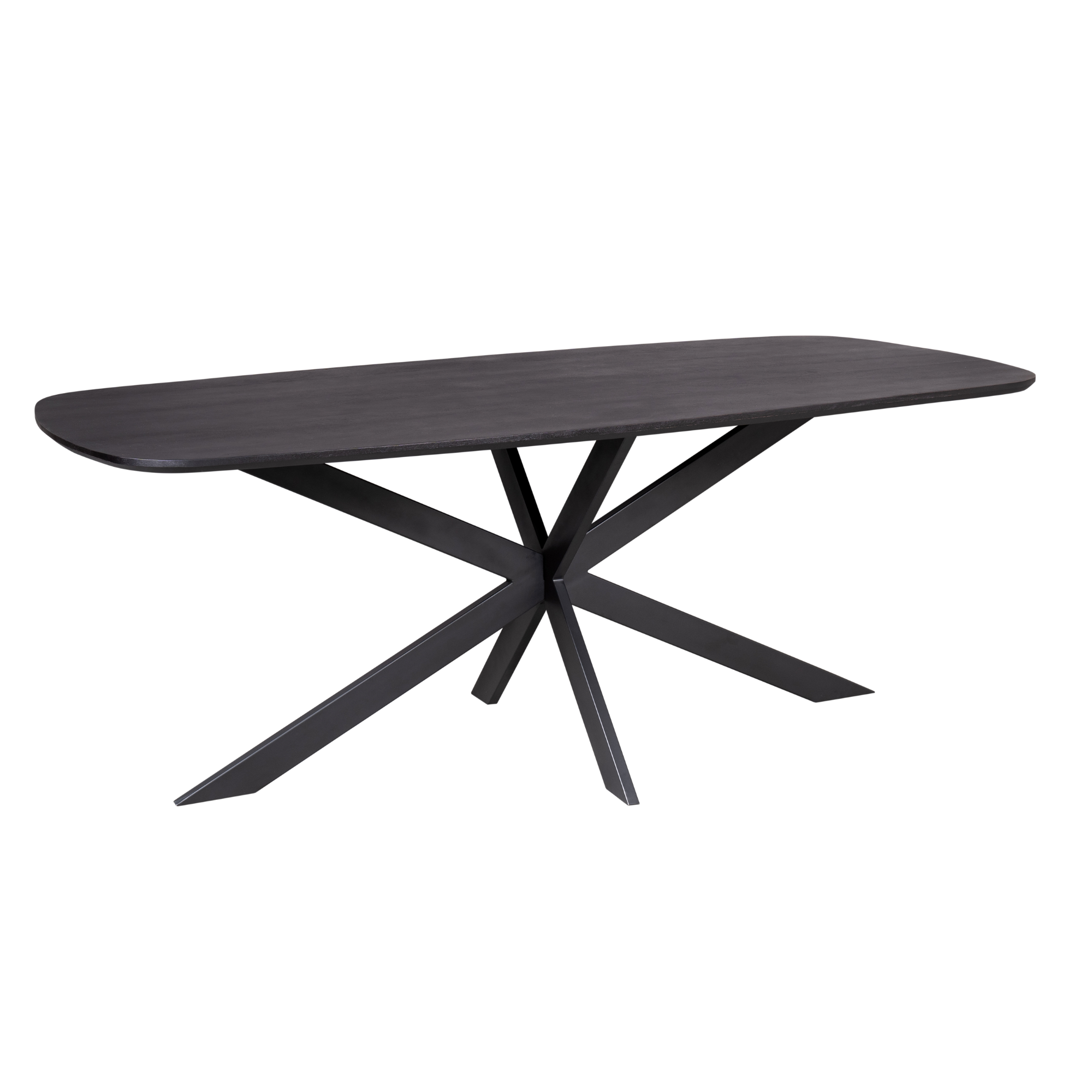 Eettafel Elegance Black | Deens ovaal | 240x110 cm