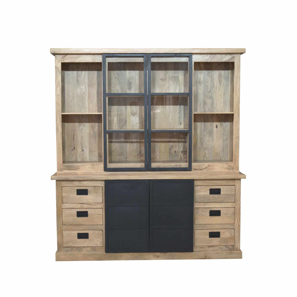 Vitrinekast Noa | 200 cm