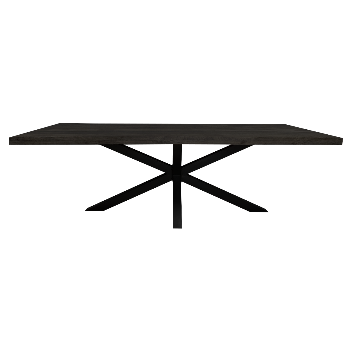 Eetkamertafel Denver Black | Rechthoek | 160 cm