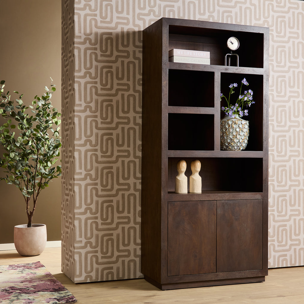 Vakkenkast Brussel Brown | 90 cm