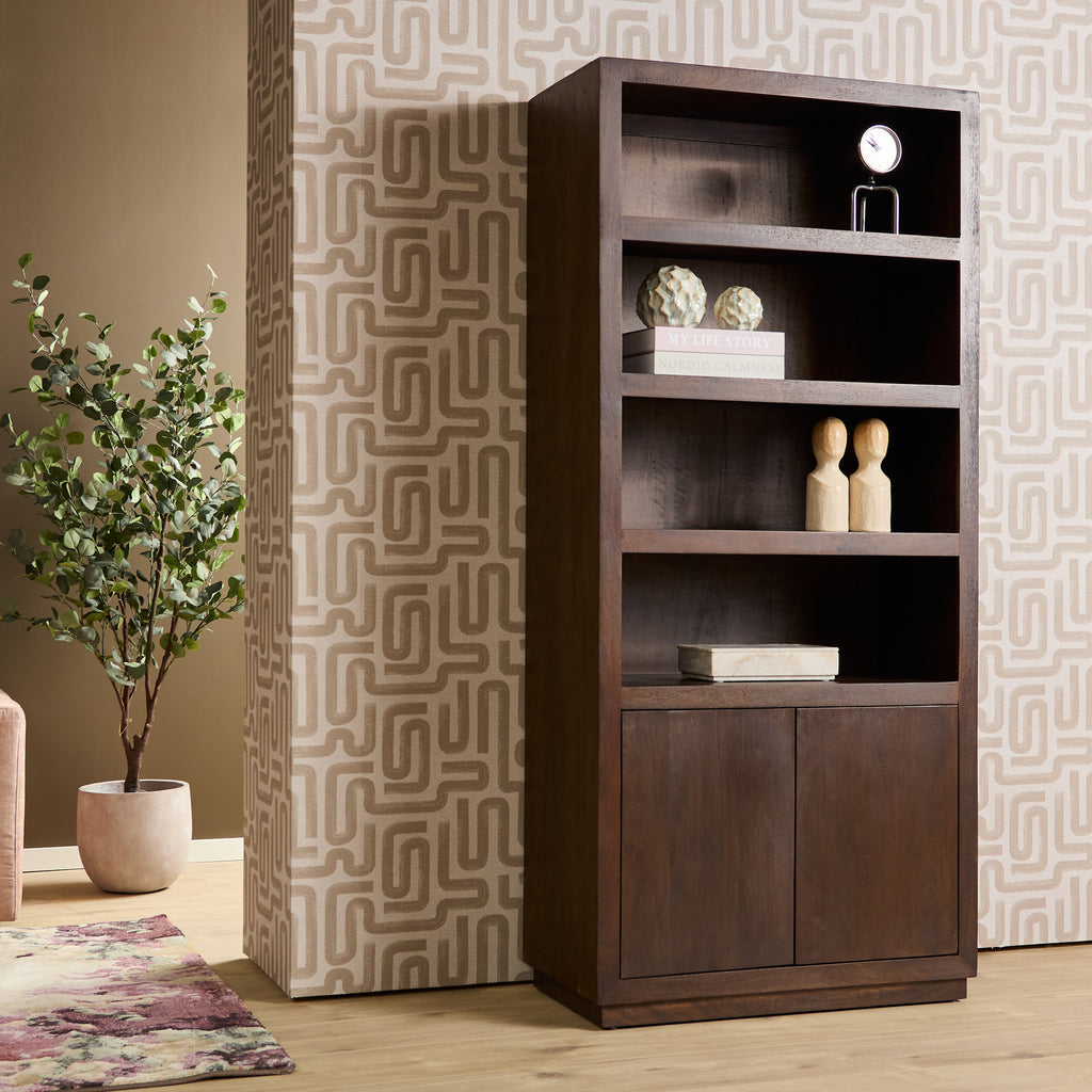 Boekenkast Brussel Brown | 90 cm