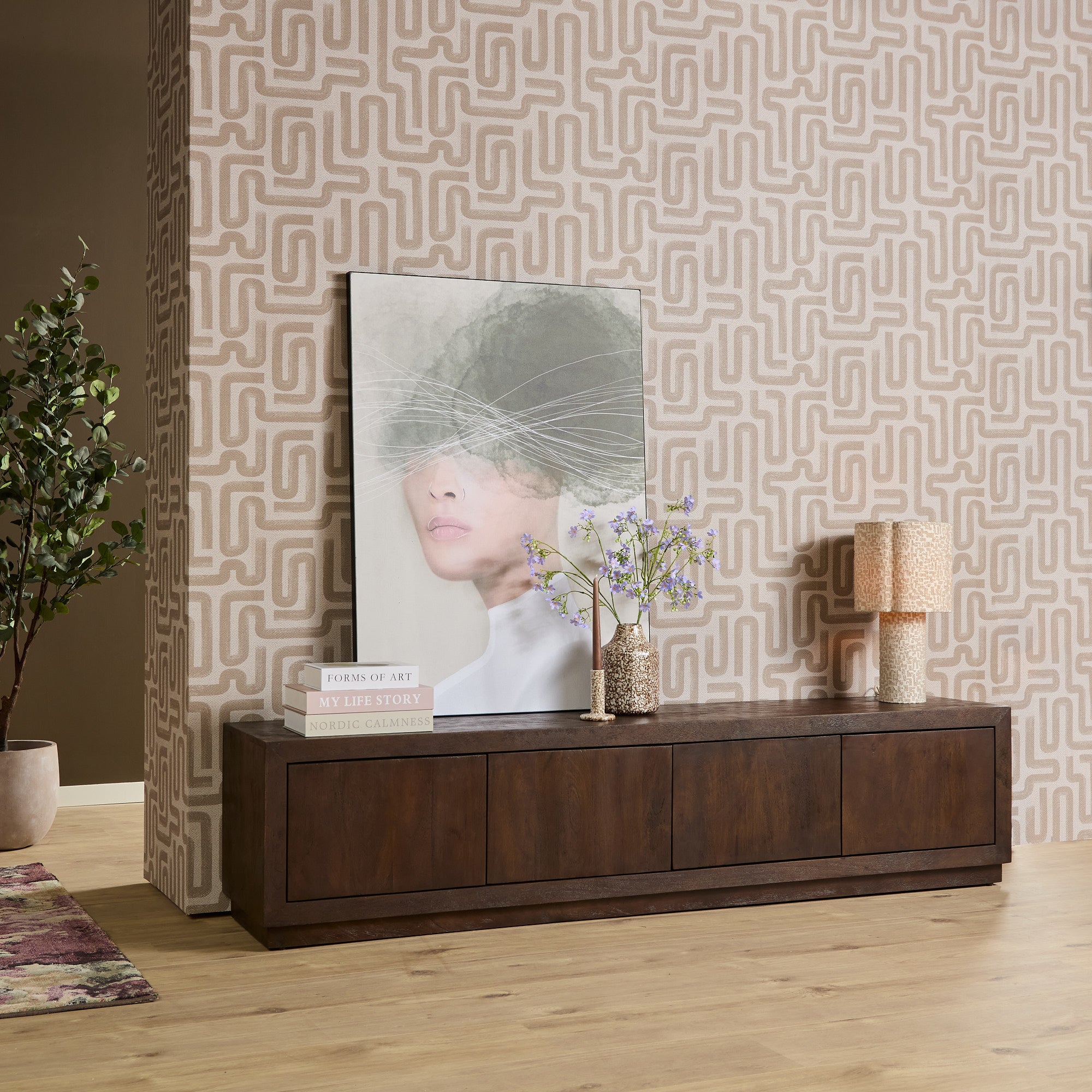 Tv meubel Brussel Brown | 200 cm