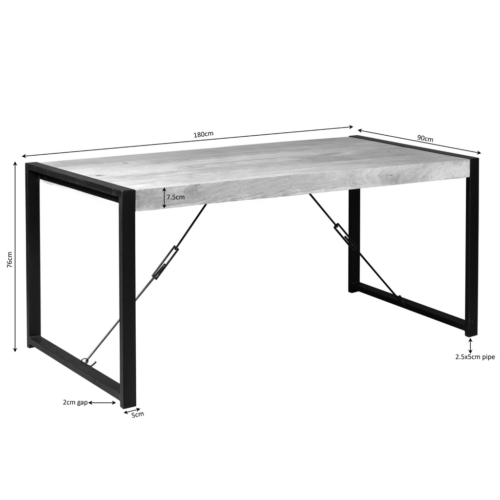 Eettafel Boaz 180 cm