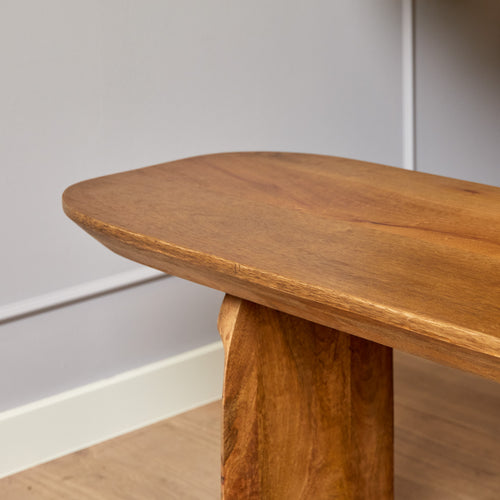 Eetkamerbank Tense, 280 cm, massief mangohout