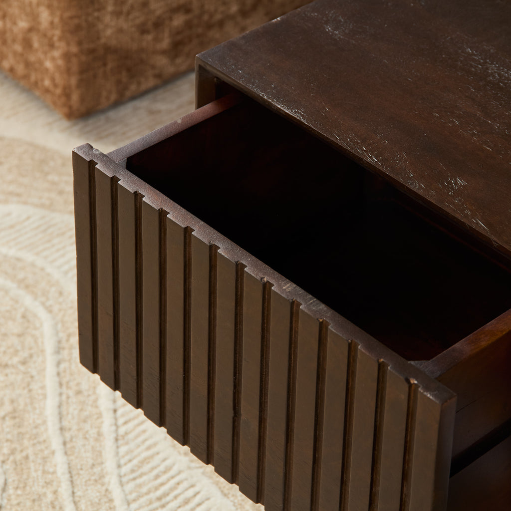 Salontafel Madison Brown | 80 cm | Vierkant