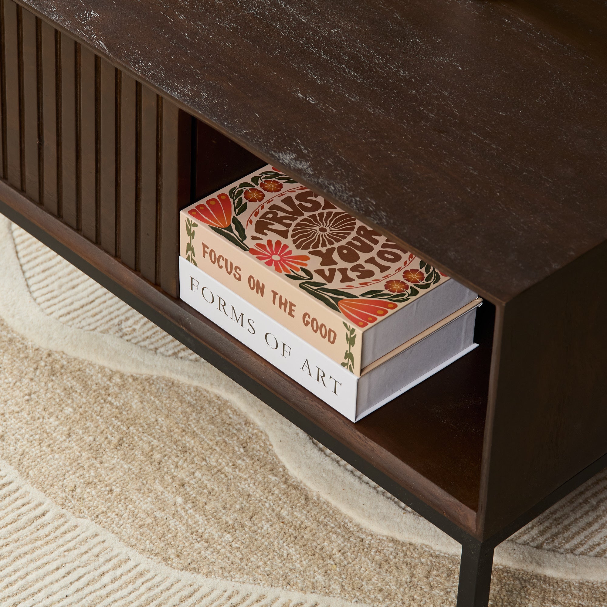 Salontafel Madison Brown | 80 cm | Vierkant