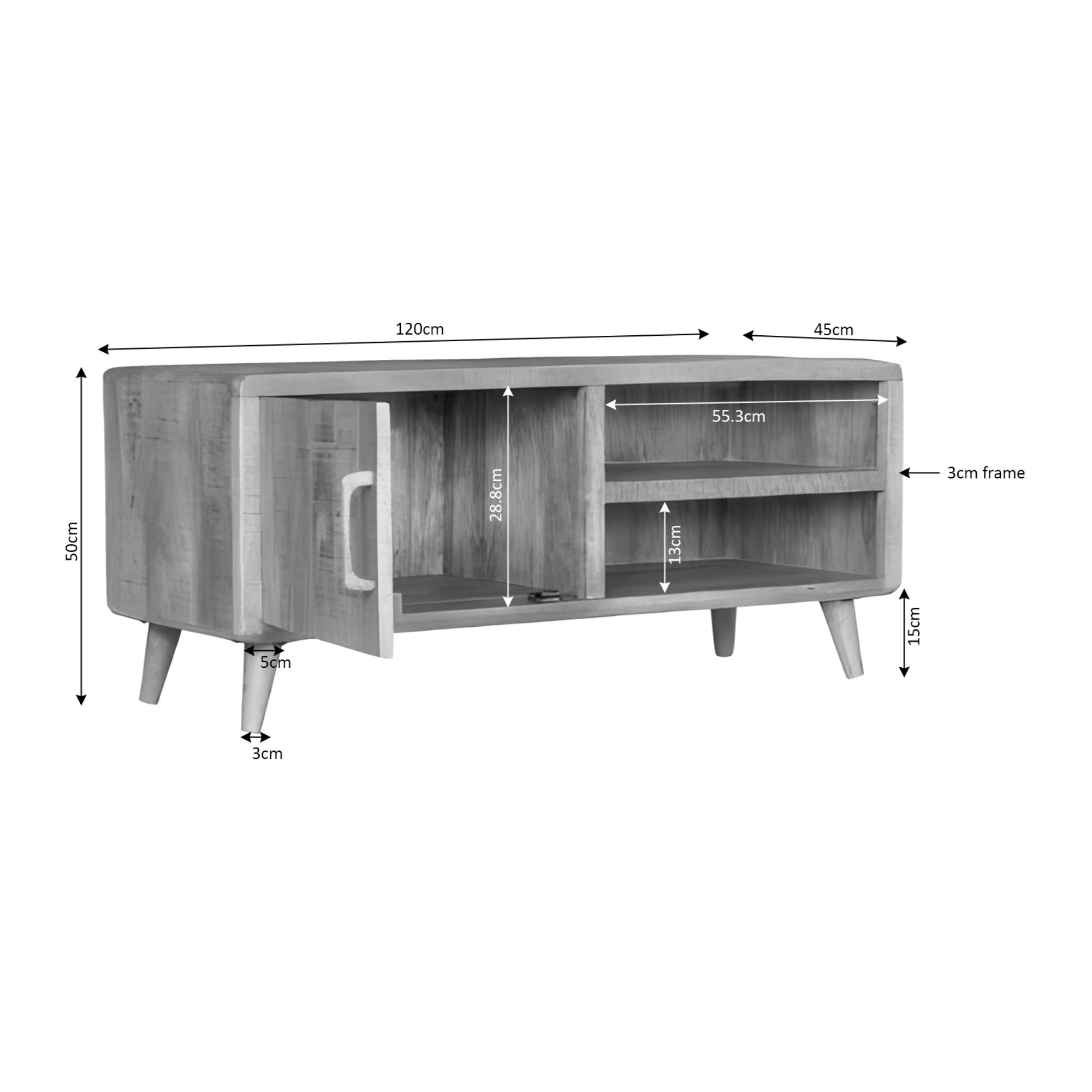 Dressoir Madison Brown | 210 cm