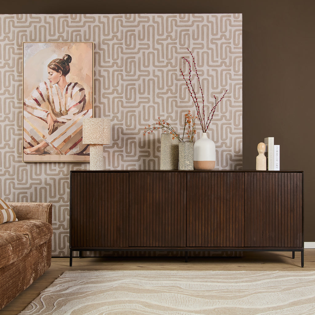 Dressoir Madison Brown | 210 cm
