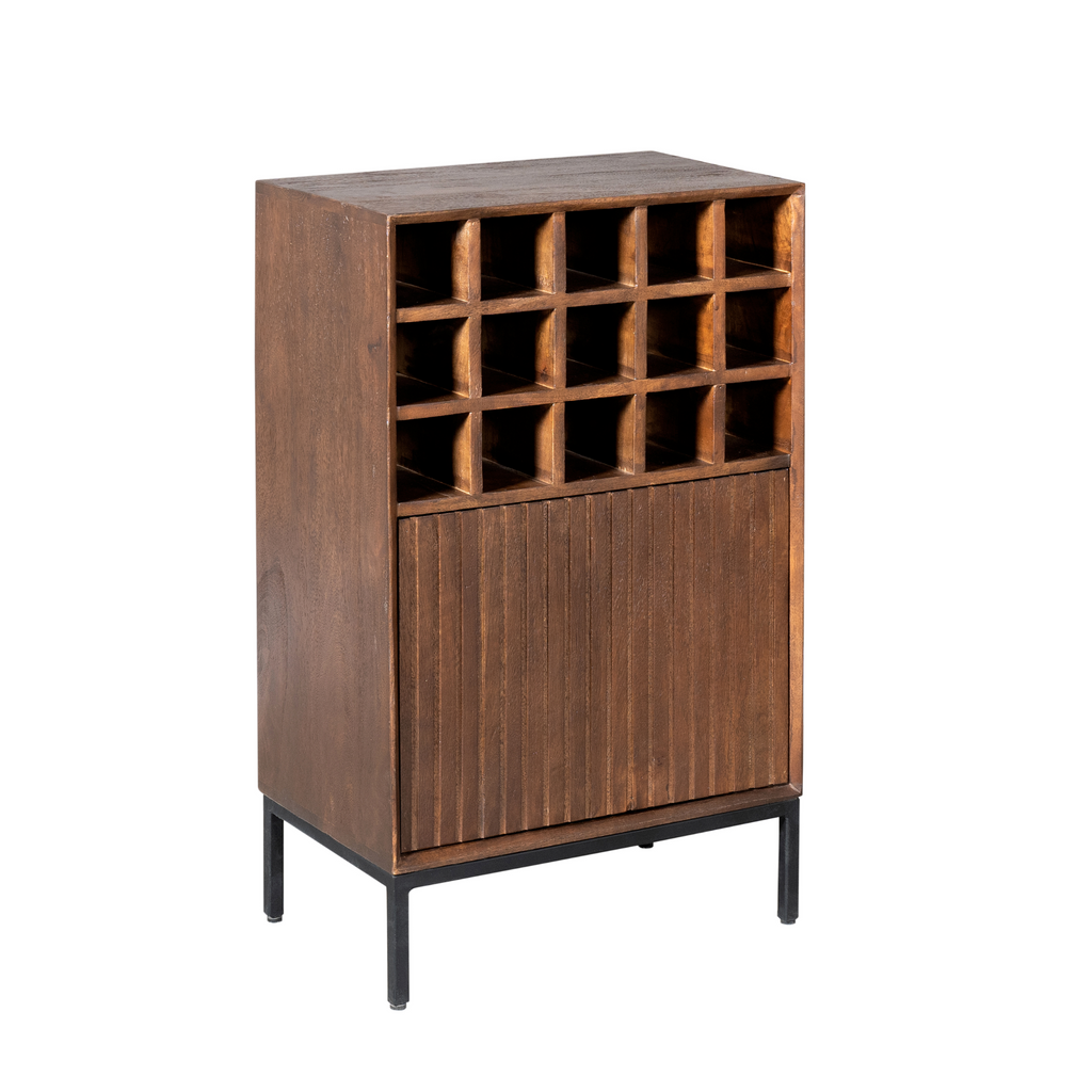 Wijnkast Madison Brown | 55 cm