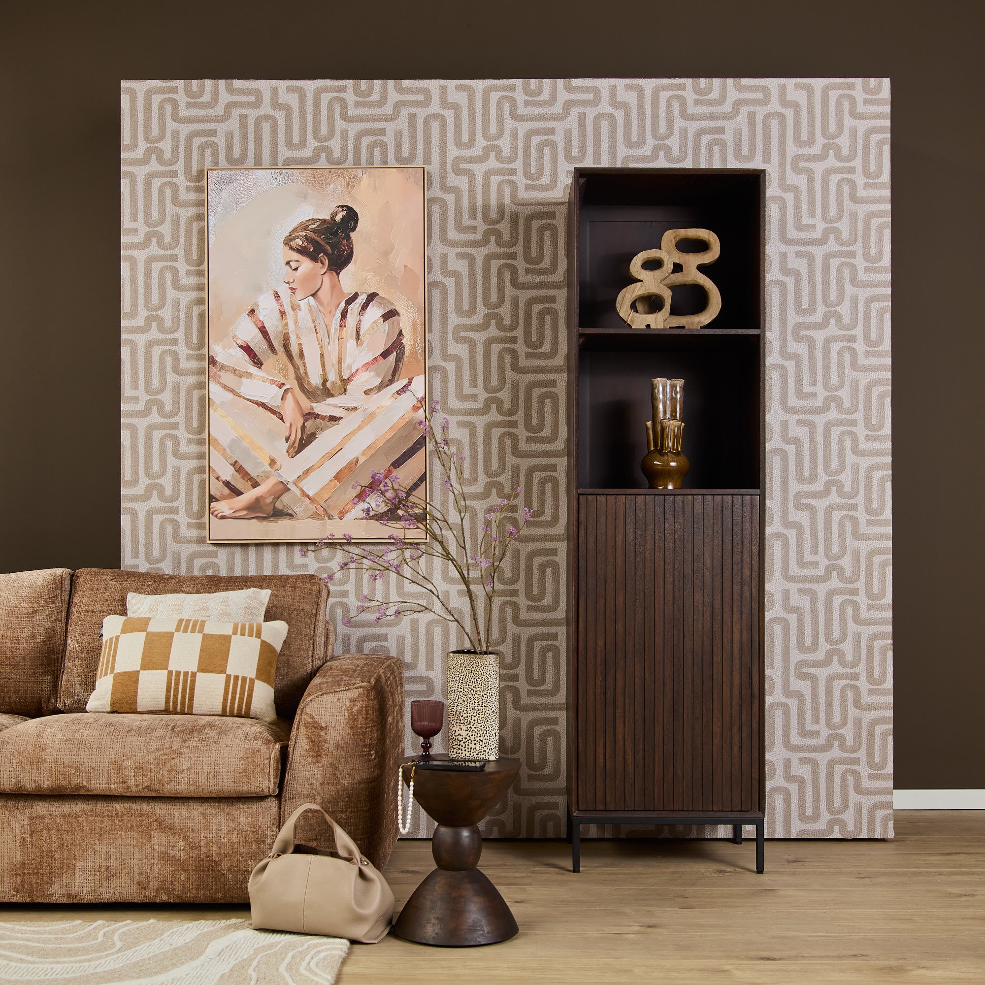 Boekenkast Madison Brown | 55 cm