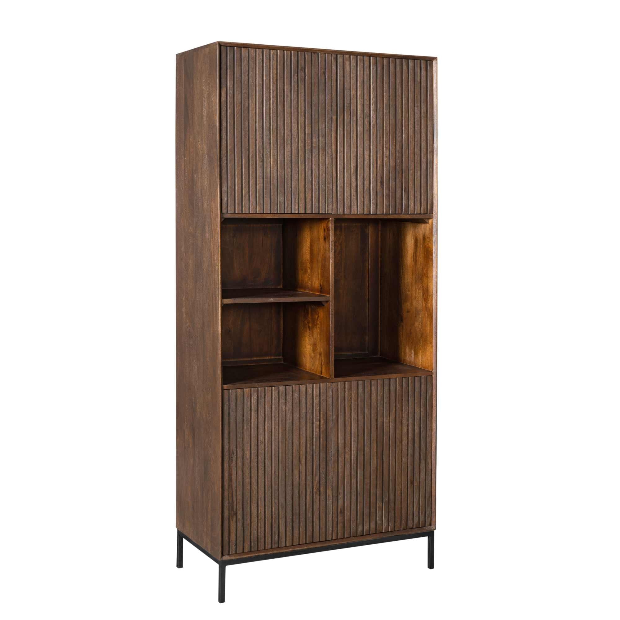 Vakkenkast Madison Brown | 90 cm