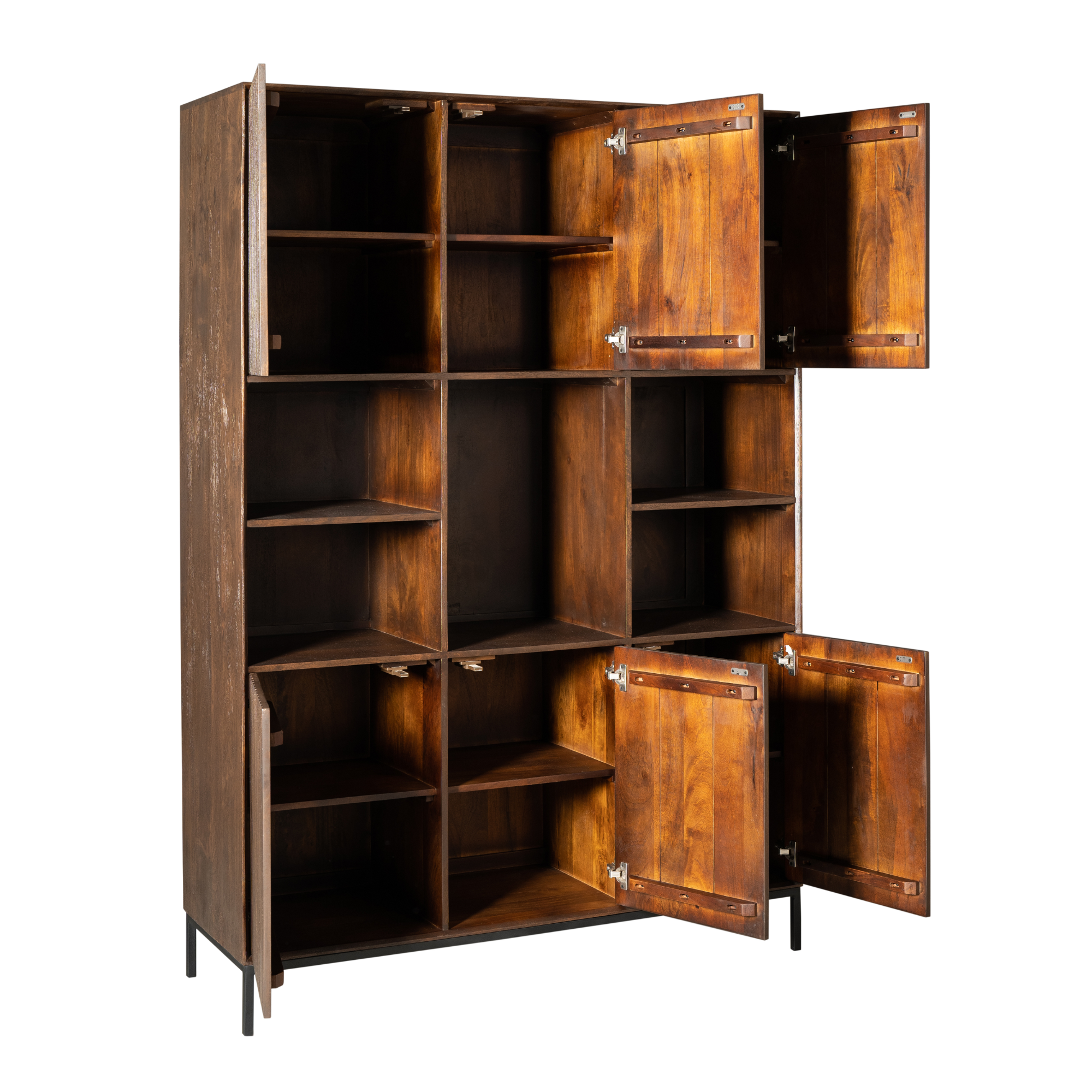 Vakkenkast Madison XL Brown| 135 cm