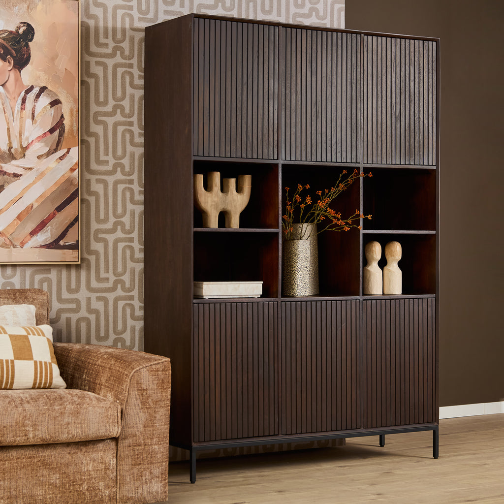 Vakkenkast Madison XL Brown| 135 cm