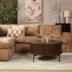 Salontafel Madison Brown | 80 cm | Rond