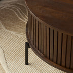Salontafel Madison Brown | 80 cm | Rond