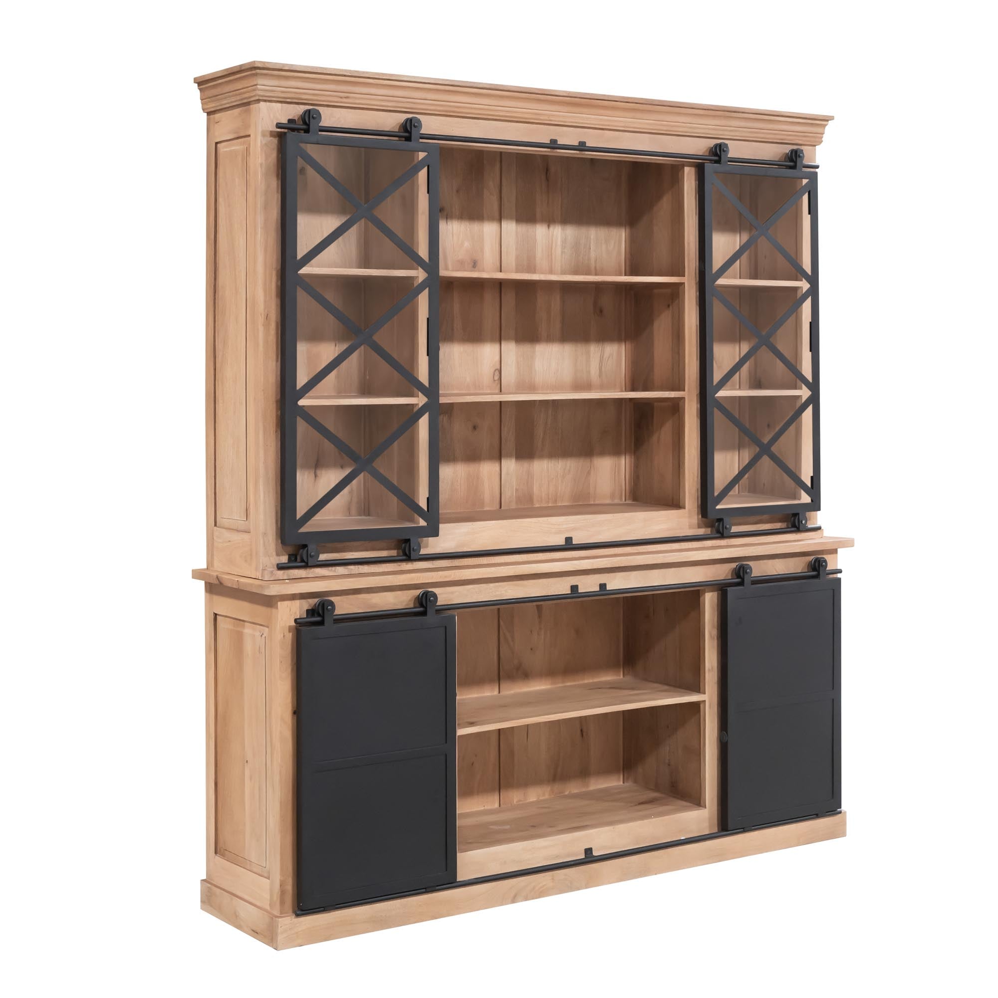Vitrinekast Fresno XXL| 200 cm