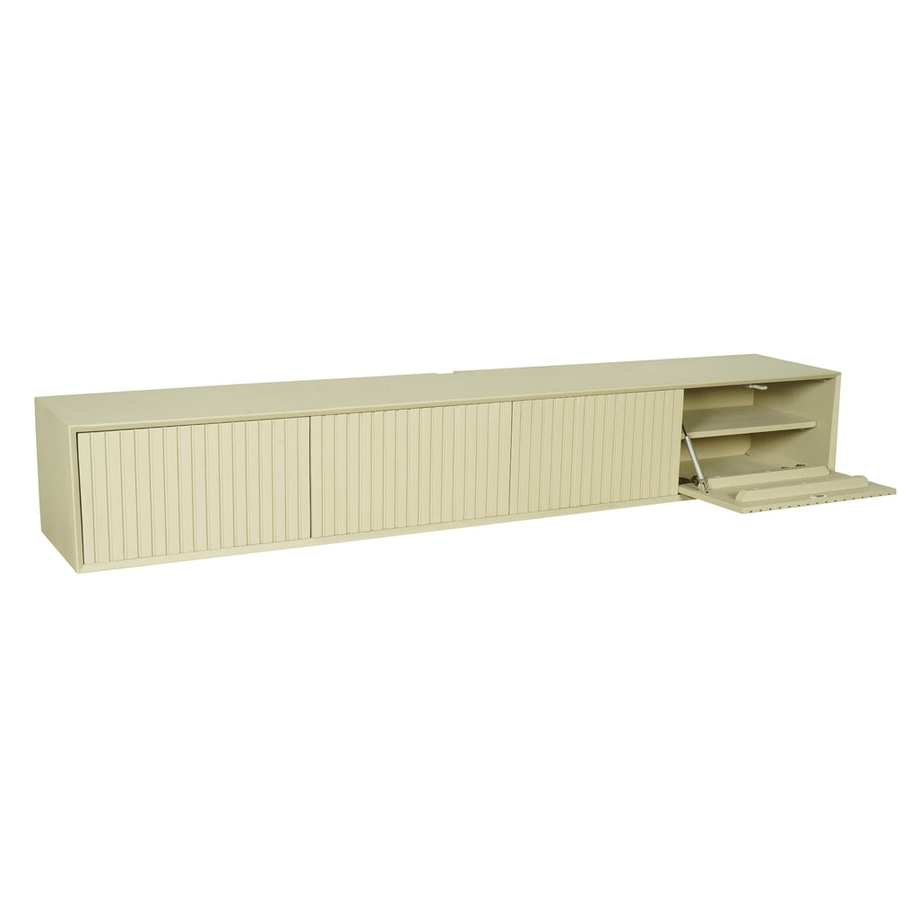 Zwevend tv meubel Madison Sand | 120 cm
