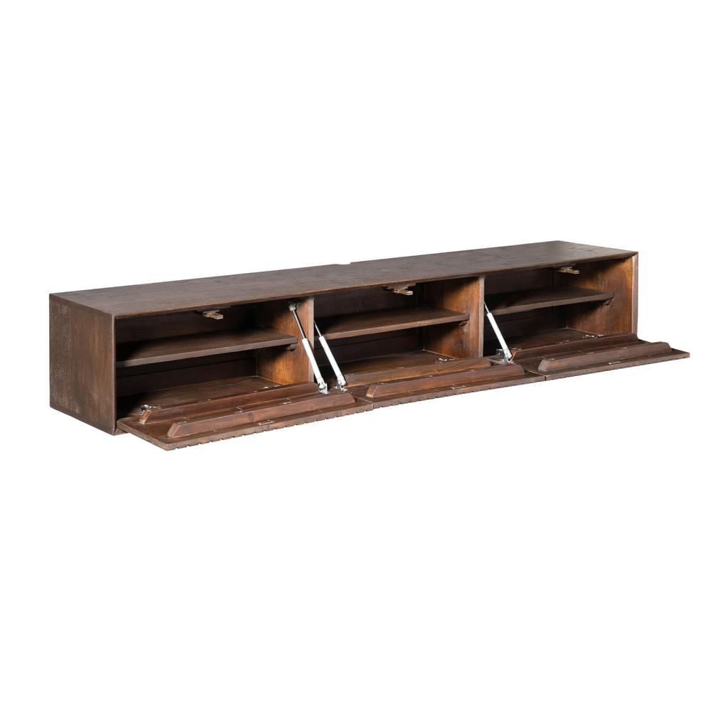 Zwevend tv meubel Madison Brown | 160 cm