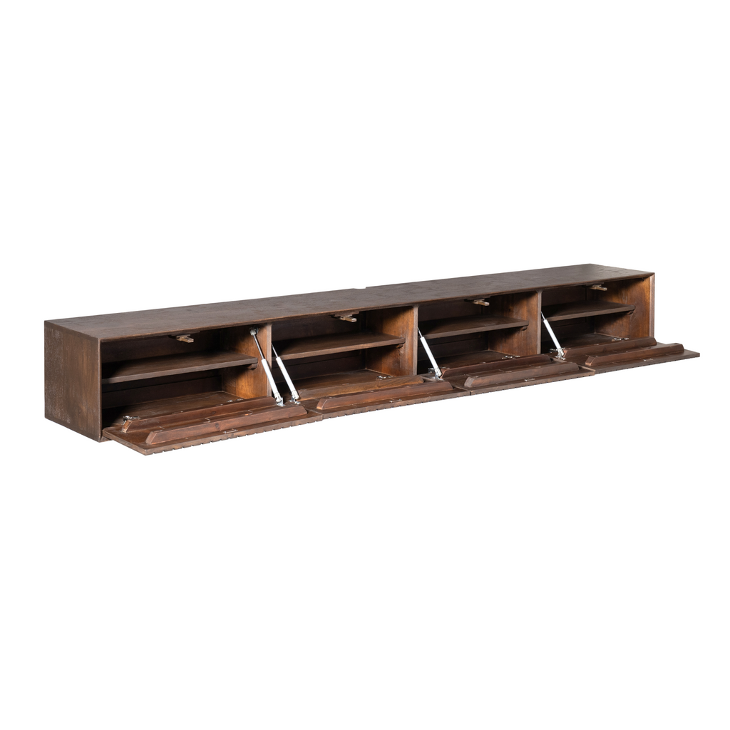 Zwevend tv meubel Madison Brown | 200 cm