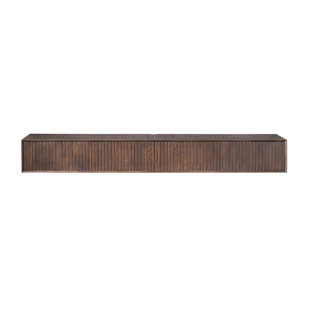 Zwevend tv meubel Madison Brown | 240 cm