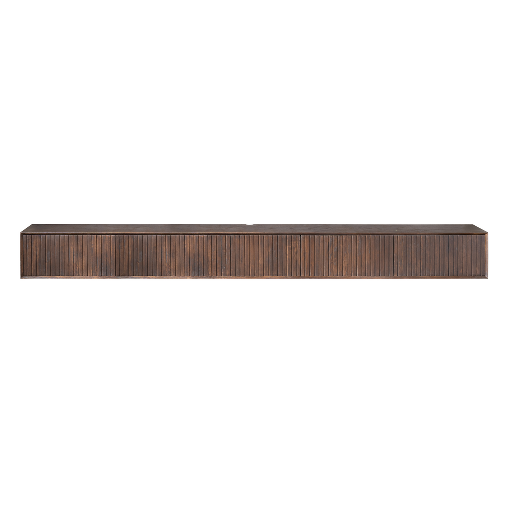 Zwevend tv meubel Madison Brown | 280 cm
